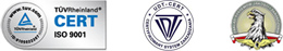 Certyfikaty TÜV, UDT, ZSJZ